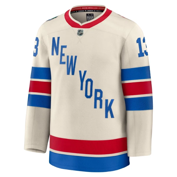 Fanatics New York Rangers Alexis Lafreniere Pelipaita 2025-2026 Premium Winter Classic Valkoinen