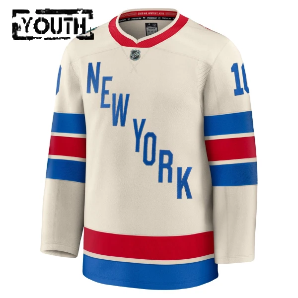 Fanatics New York Rangers Artemi Panarin Lasten Pelipaita 2025-2026 Premium Winter Classic Valkoinen