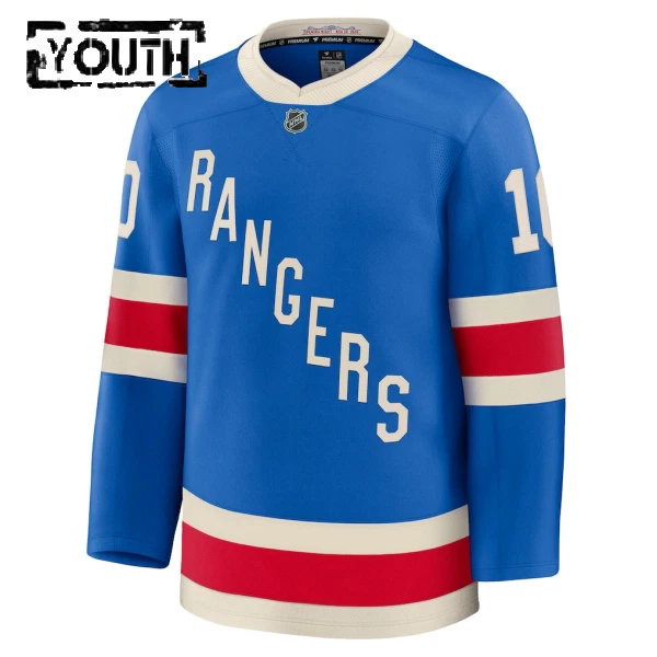 Fanatics New York Rangers Centennial Artemi Panarin Lasten Pelipaita 2025-2026 Premium Sininen