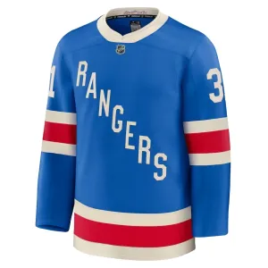Fanatics New York Rangers Centennial Igor Shesterkin Pelipaita 2025-2026 Premium Sininen