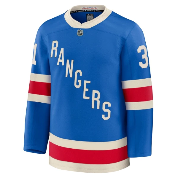Fanatics New York Rangers Centennial Igor Shesterkin Pelipaita 2025-2026 Premium Sininen