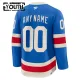 Fanatics New York Rangers Centennial Lasten Pelipaita 2025-2026 Premium Sininen ( Omalla Nimellä )
