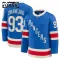 Fanatics New York Rangers Centennial Mika Zibanejad Lasten Pelipaita 2025-2026 Premium Sininen