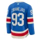 Fanatics New York Rangers Centennial Mika Zibanejad Pelipaita 2025-2026 Premium Sininen