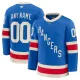Fanatics New York Rangers Centennial Pelipaita 2025-2026 Premium Sininen ( Omalla Nimellä )