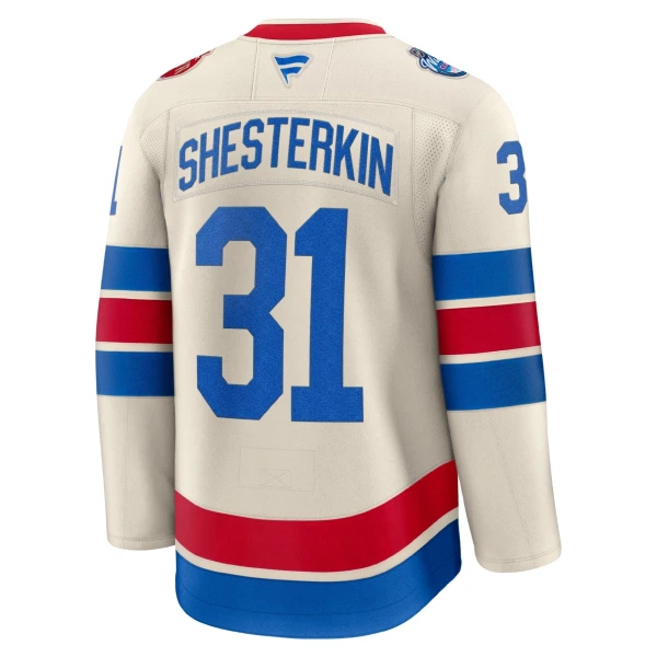 Fanatics New York Rangers Igor Shesterkin Pelipaita 2025-2026 Premium Winter Classic Valkoinen