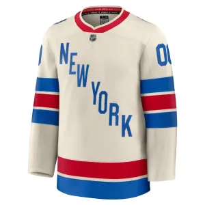 Fanatics New York Rangers Pelipaita 2025-2026 Premium Winter Classic Valkoinen ( Omalla Nimellä )