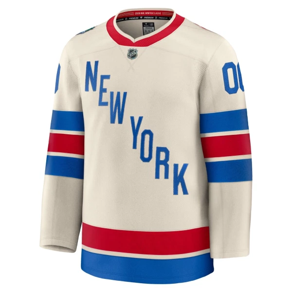 Fanatics New York Rangers Pelipaita 2025-2026 Premium Winter Classic Valkoinen ( Omalla Nimellä )