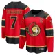Fanatics Ottawa Senators Brady Tkachuk Pelipaita 2025-2026 Kolmos Premium Punainen