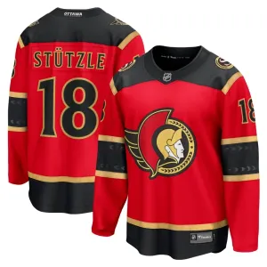 Fanatics Ottawa Senators Tim Stutzle Pelipaita 2025-2026 Kolmos Premium Punainen