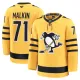 Fanatics Pittsburgh Penguins Evgeni Malkin Pelipaita 2025-2026 Kolmos Premium Kulta