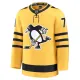 Fanatics Pittsburgh Penguins Evgeni Malkin Pelipaita 2025-2026 Kolmos Premium Kulta
