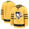 Fanatics Pittsburgh Penguins Pelipaita 2025-2026 Kolmos Premium Kulta ( Omalla Nimellä )