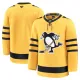 Fanatics Pittsburgh Penguins Pelipaita 2025-2026 Kolmos Premium Kulta ( Omalla Nimellä )