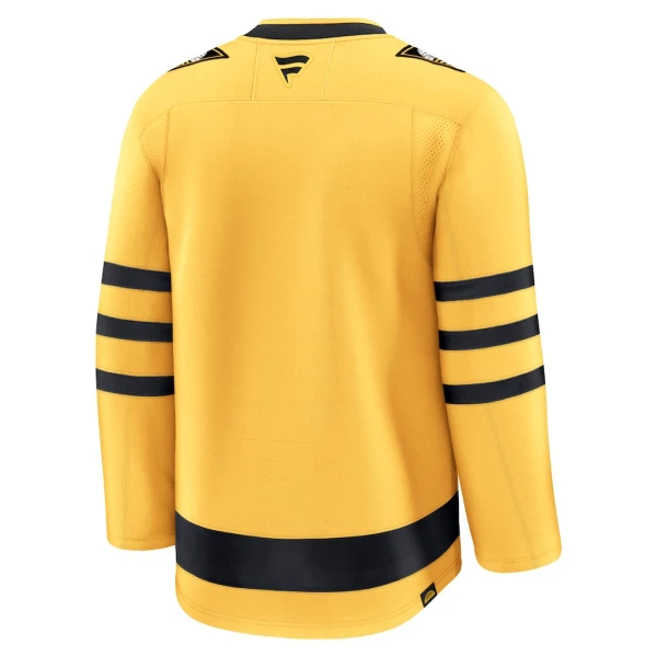 Fanatics Pittsburgh Penguins Pelipaita 2025-2026 Kolmos Premium Kulta ( Omalla Nimellä )