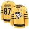 Fanatics Pittsburgh Penguins Sidney Crosby Pelipaita 2025-2026 Kolmos Premium Kulta