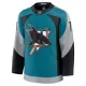 Fanatics San Jose Sharks Macklin Celebrini Pelipaita 2025-2026 Kolmos Premium Teal