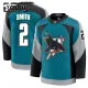 Fanatics San Jose Sharks Will Smith Lasten Pelipaita 2025-2026 Kolmos Premium Teal