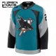 Fanatics San Jose Sharks Will Smith Lasten Pelipaita 2025-2026 Kolmos Premium Teal