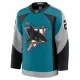 Fanatics San Jose Sharks Will Smith Pelipaita 2025-2026 Kolmos Premium Teal