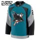 Fanatics San Jose Sharks William Eklund Lasten Pelipaita 2025-2026 Kolmos Premium Teal