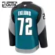 Fanatics San Jose Sharks William Eklund Lasten Pelipaita 2025-2026 Kolmos Premium Teal