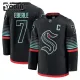 Fanatics Seattle Kraken Jordan Eberle Lasten Pelipaita 2025-2026 Kolmos Premium Musta