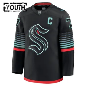 Fanatics Seattle Kraken Jordan Eberle Lasten Pelipaita 2025-2026 Kolmos Premium Musta
