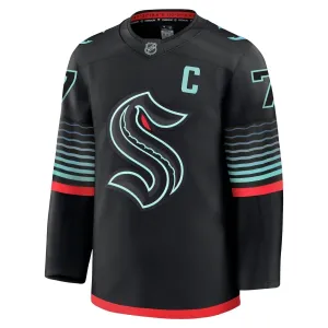 Fanatics Seattle Kraken Jordan Eberle Pelipaita 2025-2026 Kolmos Premium Musta