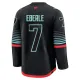 Fanatics Seattle Kraken Jordan Eberle Pelipaita 2025-2026 Kolmos Premium Musta