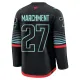Fanatics Seattle Kraken Mason Marchment Pelipaita 2025-2026 Kolmos Premium Musta