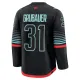 Fanatics Seattle Kraken Philipp Grubauer Pelipaita 2025-2026 Kolmos Premium Musta