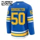 Fanatics St. Louis Blues Jordan Binnington Lasten Pelipaita 2025-2026 Koti Premium Sininen