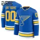 Fanatics St. Louis Blues Lasten Pelipaita 2025-2026 Koti Premium Sininen ( Omalla Nimellä )