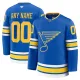 Fanatics St. Louis Blues Pelipaita 2025-2026 Koti Premium Sininen ( Omalla Nimellä )