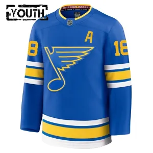 Fanatics St. Louis Blues Robert Thomas Lasten Pelipaita 2025-2026 Koti Premium Sininen