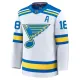 Fanatics St. Louis Blues Robert Thomas Pelipaita 2025-2026 Vieras Premium Valkoinen