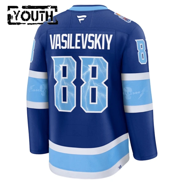 Fanatics Tampa Bay Lightning Andrei Vasilevskiy Lasten Pelipaita 2025-2026 Premium Stadium Series Sininen