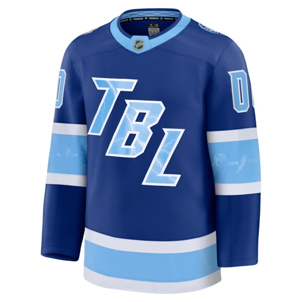 Fanatics Tampa Bay Lightning Pelipaita 2025-2026 Premium Stadium Series Sininen ( Omalla Nimellä )