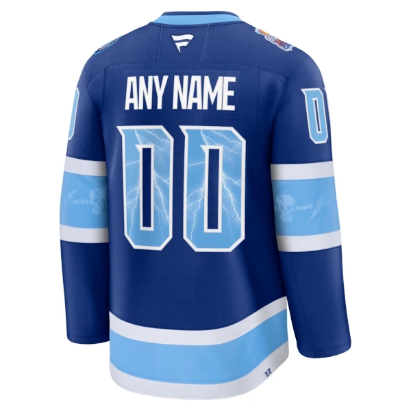 Fanatics Tampa Bay Lightning Pelipaita 2025-2026 Premium Stadium Series Sininen ( Omalla Nimellä )