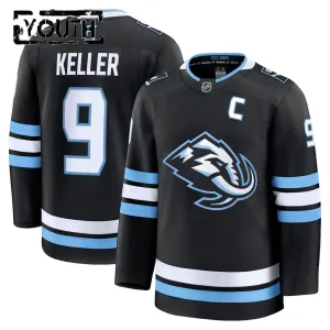 Fanatics Utah Hockey Club Clayton Keller Lasten Pelipaita 2025-2026 Koti Premium Musta
