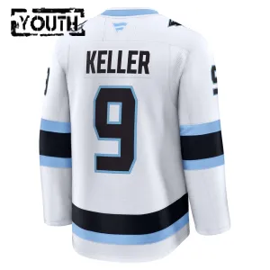 Fanatics Utah Hockey Club Clayton Keller Lasten Pelipaita Vieras Premium Valkoinen