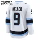 Fanatics Utah Hockey Club Clayton Keller Lasten Pelipaita Vieras Premium Valkoinen