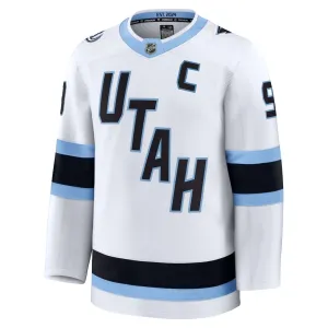 Fanatics Utah Hockey Club Clayton Keller Pelipaita Vieras Premium Valkoinen