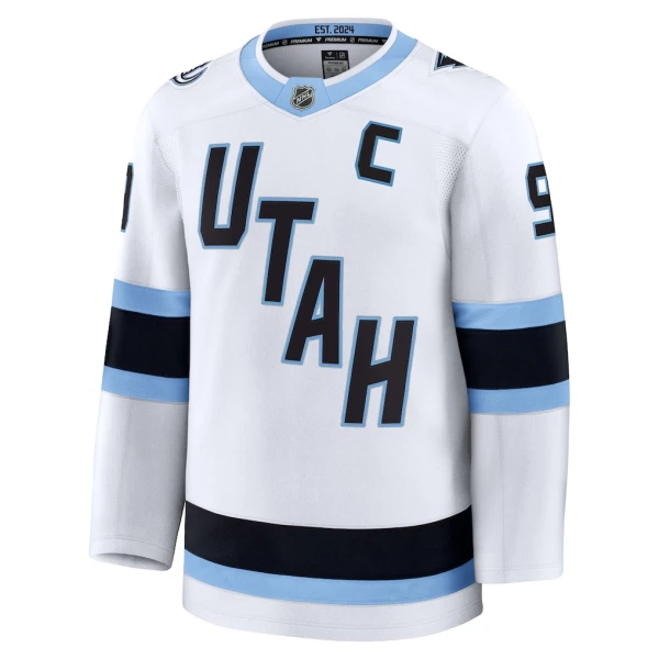 Fanatics Utah Hockey Club Clayton Keller Pelipaita Vieras Premium Valkoinen
