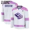 Fanatics Utah Hockey Club Lasten Pelipaita Hockey Fights Cancer Practice Valkoinen ( Omalla Nimellä )
