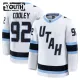 Fanatics Utah Hockey Club Logan Cooley Lasten Pelipaita Vieras Premium Valkoinen