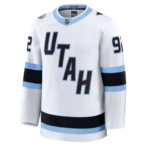 Fanatics Utah Hockey Club Logan Cooley Pelipaita Vieras Premium Valkoinen