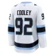 Fanatics Utah Hockey Club Logan Cooley Pelipaita Vieras Premium Valkoinen