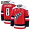 Fanatics Washington Capitals Alex Ovechkin Lasten Pelipaita 2025-2026 Kolmos Premium Punainen